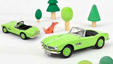 Norev 183233 BMW 507 green