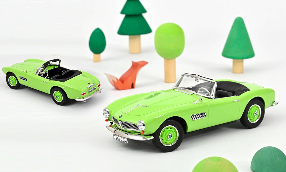 Norev 183233 BMW 507 green