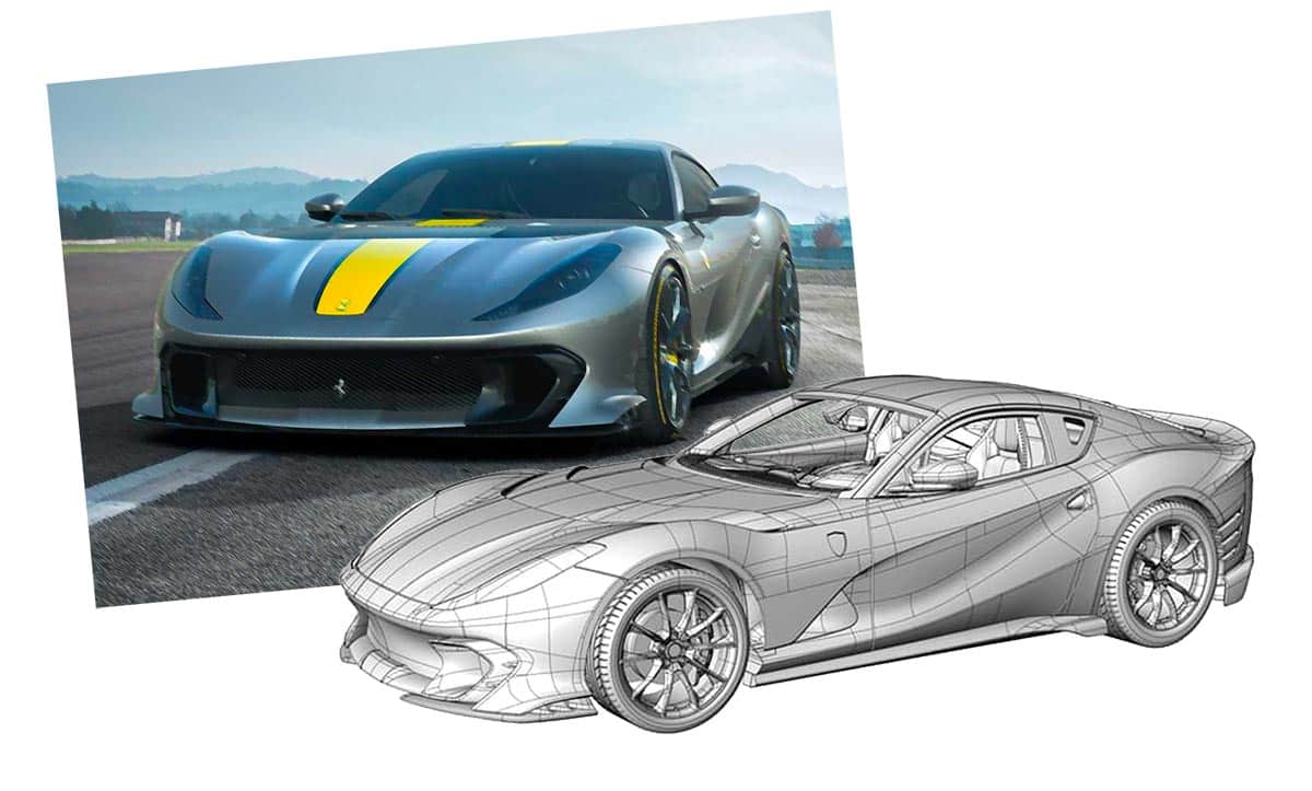 1/43 1/18 Ferrari 812 Competizione