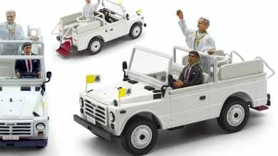 1/43 Fiat Campagnola papamobile Jean-Paul 2