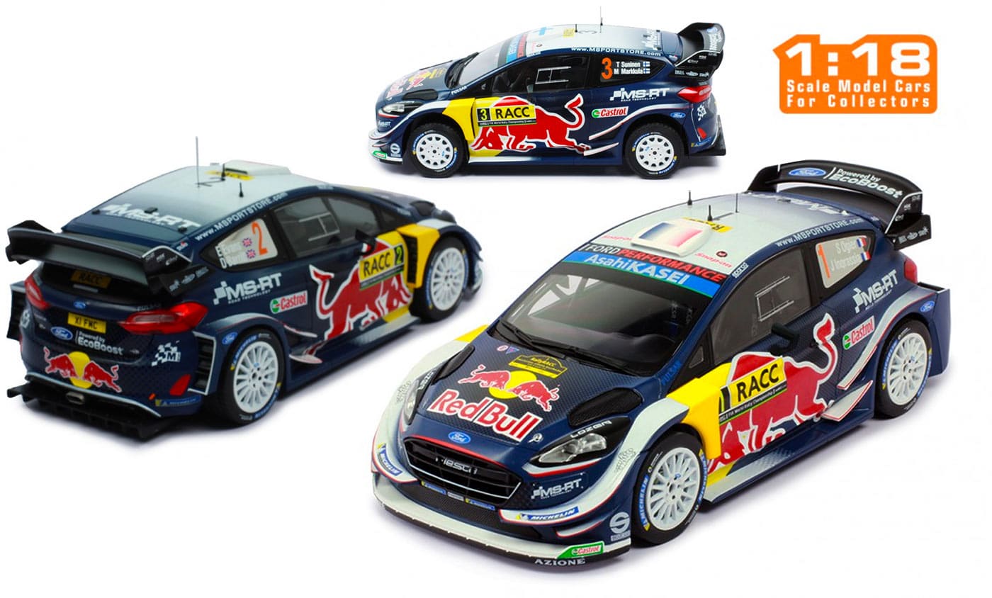 1/18 Ford Fiesta WRC Rallye 2018 1/18