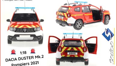 S1804605 Dacia Duster Solido pompiers