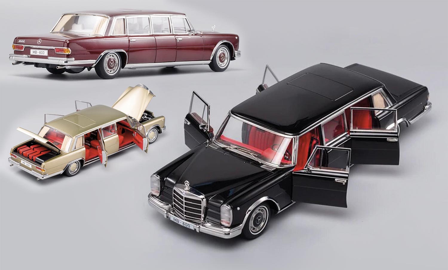 1/18 Mercedes 600 Pullman Kengfai