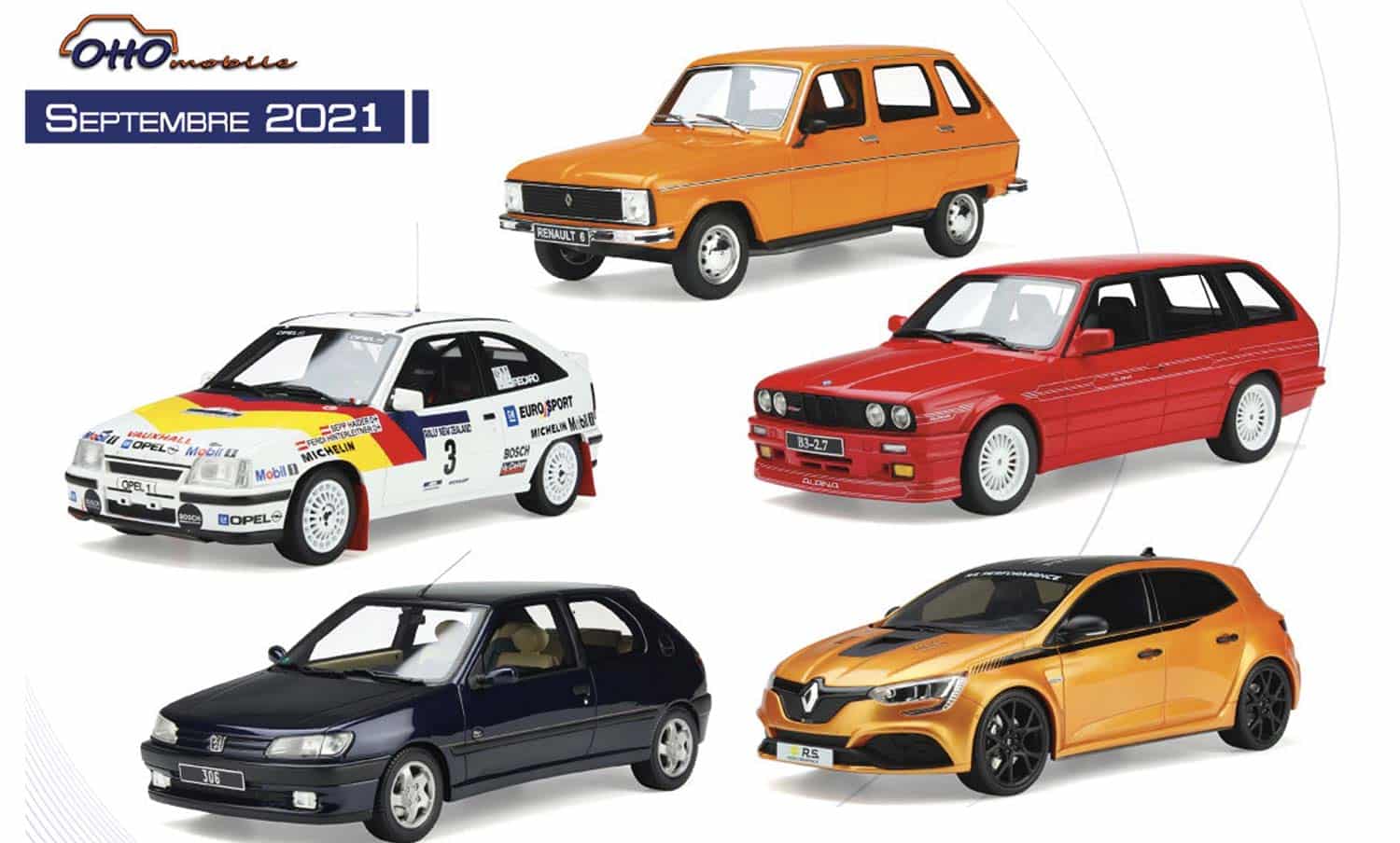1/18 Nouveautés OttOmobile septembre 2021