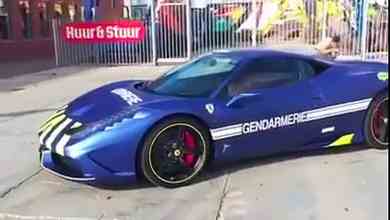 Ferrari 458 gendarmerie