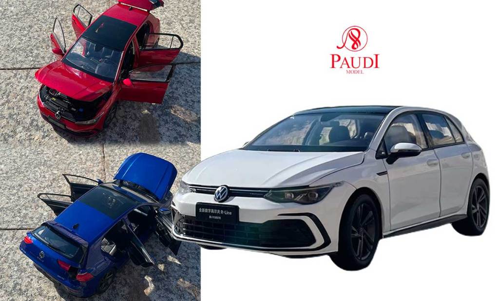 1/18 : La Volkswagen Golf 8 débarque chez Paudi