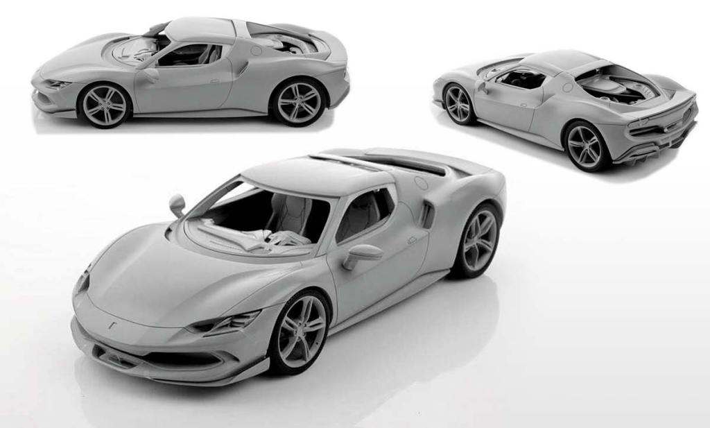 1/18 : La Ferrari 296 GTB de MR Collection est en cours