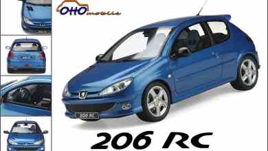1/18 Peugeot 206 RC OttOmobile