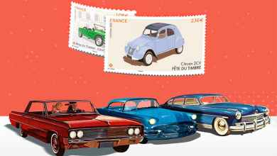 Timbres automobiles La Poste