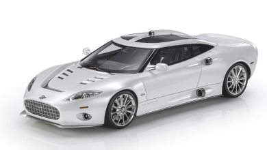 TOP93B Spyker C8 Aileron 1/18