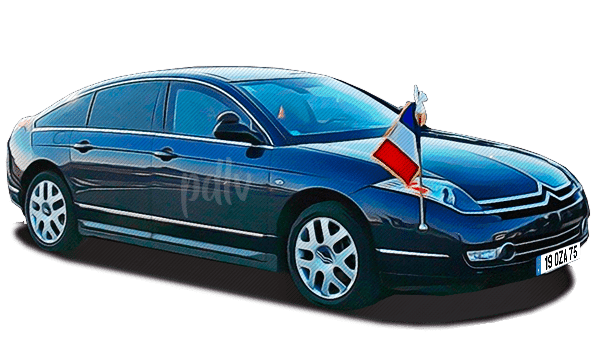 19 QZA 75 Citroën C6 présidentielle