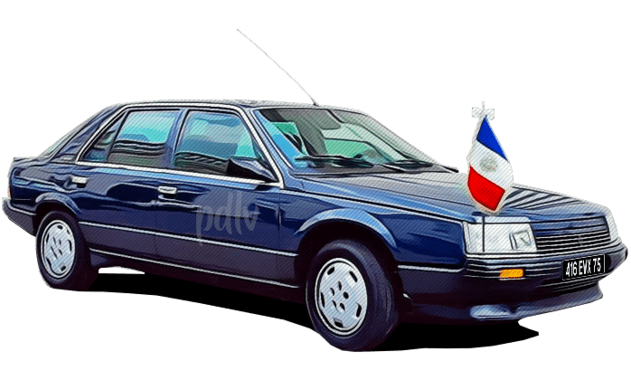416 EWX 75 Renault 25 limousine présidentielle
