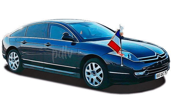 665 QXZ 75 Citroën C6 présidentielle
