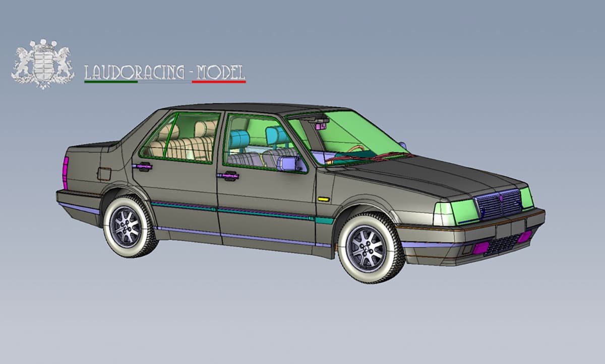 1/18 Lancia Thema Laudoracing