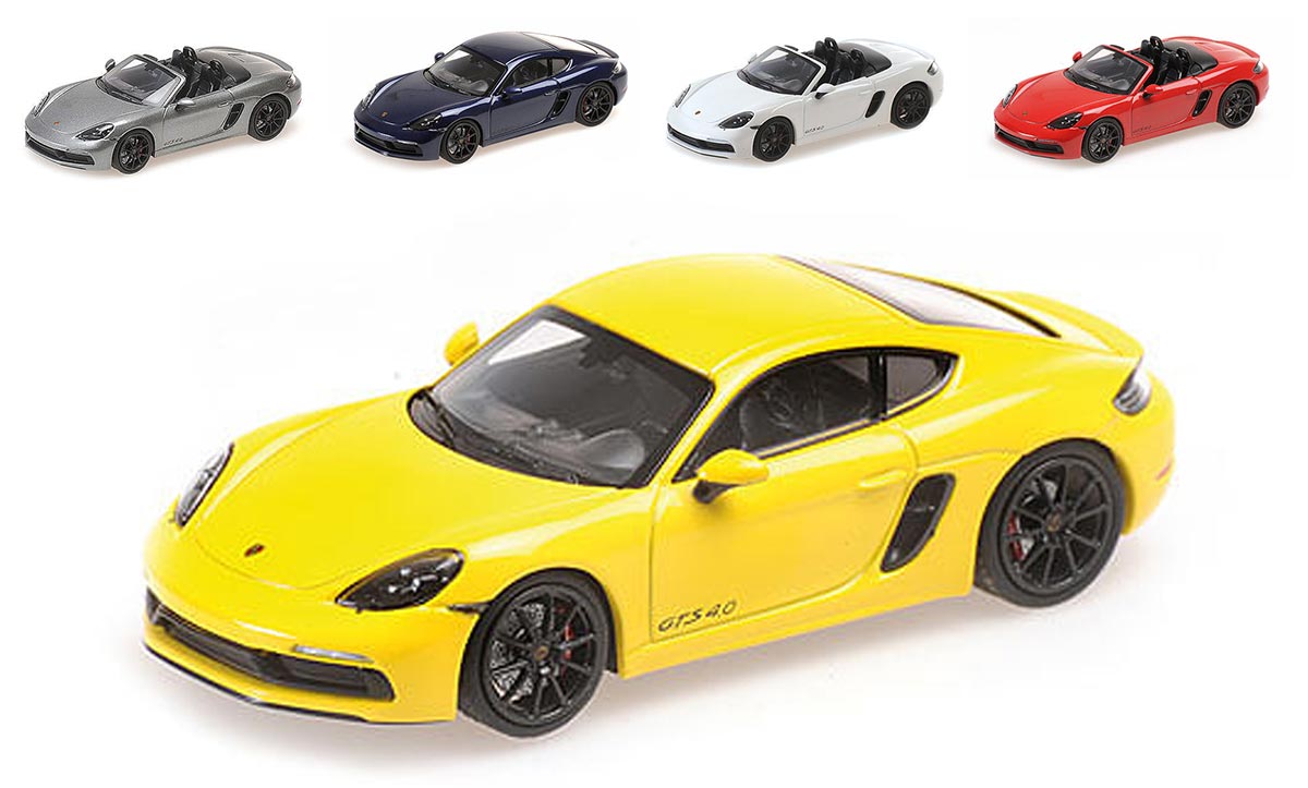 1/43 Porsche 718 GTS 4.0 Minichamps
