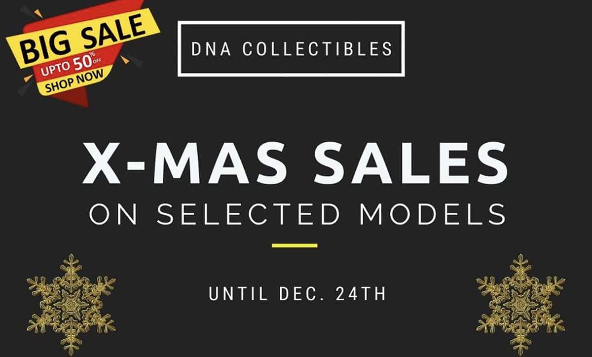 Promotions DNA Collectibles décembre 2021
