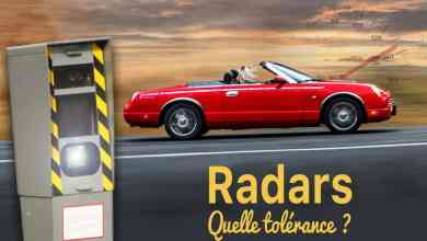 Radars tolérange marge d'erreur France