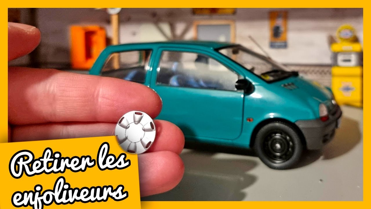 Retirer enjoliveurs Twingo Solido