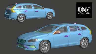 1/18 Volvo V60 Polestar DNA Collectibles