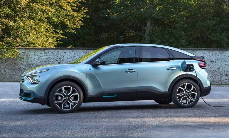 Fiche technique Citroën e-C4 2022