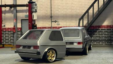 Garage Diorama remorque Golf