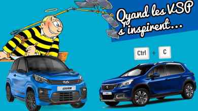 Voitures sans permis ressemblances