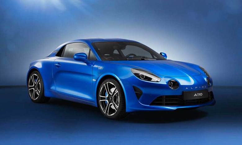 Fiche technique Alpine A110 2017