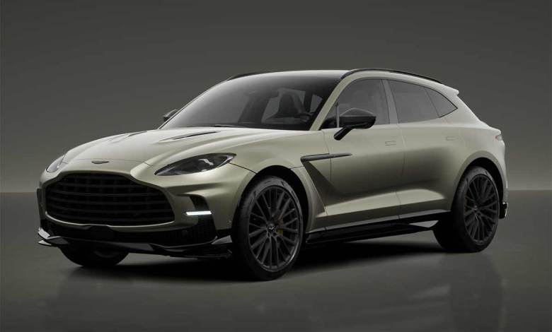 Fiche technique Aston Martin DBX707