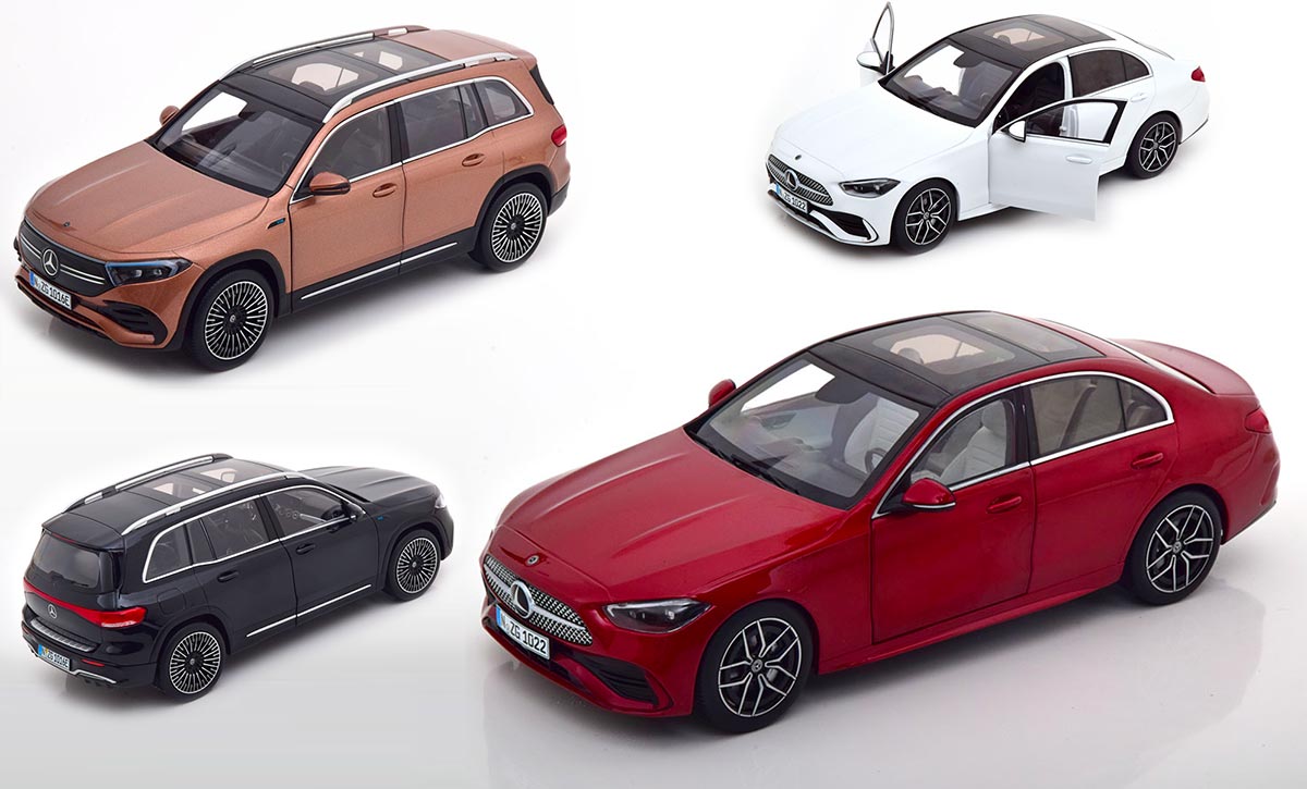 1/18 Mercedes NZG 2022