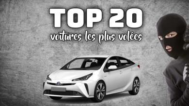 Classement voitures volées