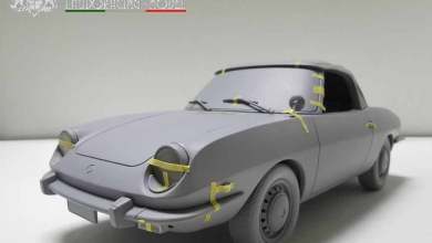 1/18 Fiat 850 Spider Laudoracing