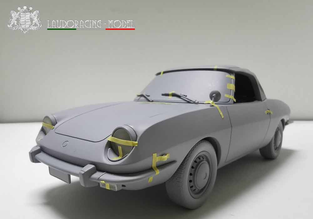 1/18 Fiat 850 Spider Laudoracing