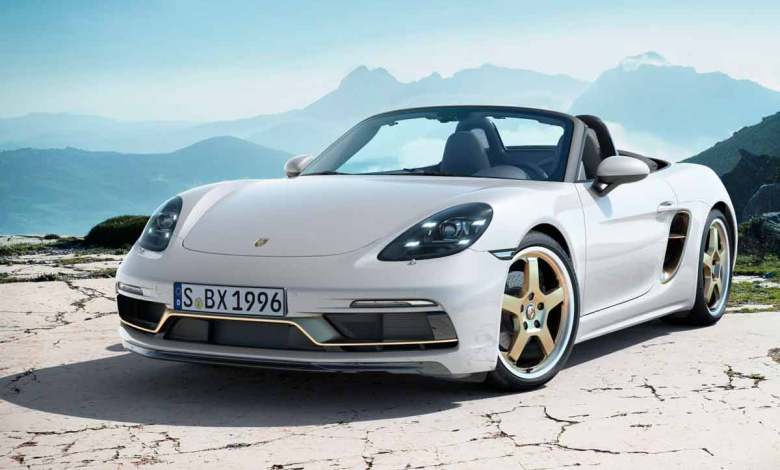 Fiche technique Porsche 718 (982) Boxster 25è Anniversaire 4.0 2020