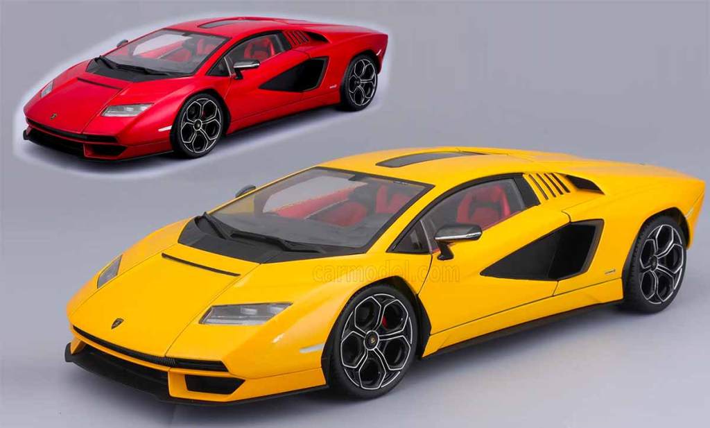 1/18 : La Lamborghini Countach LPI 800-4 de Maisto se dévoile