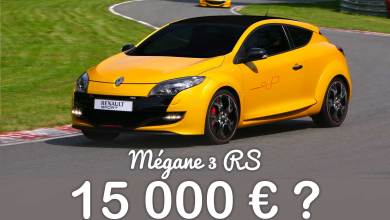 Guide d'achat Mégane RS 15 000 €