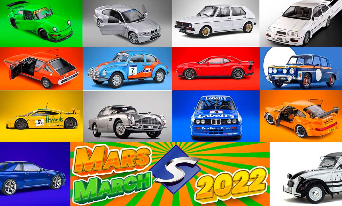 1/18 Nouveautés Solido mars 2022