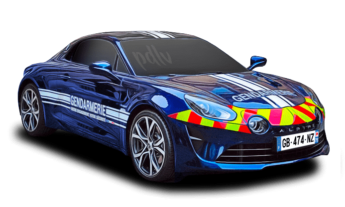 Alpine A110 S Gendarmerie GB-474-NZ