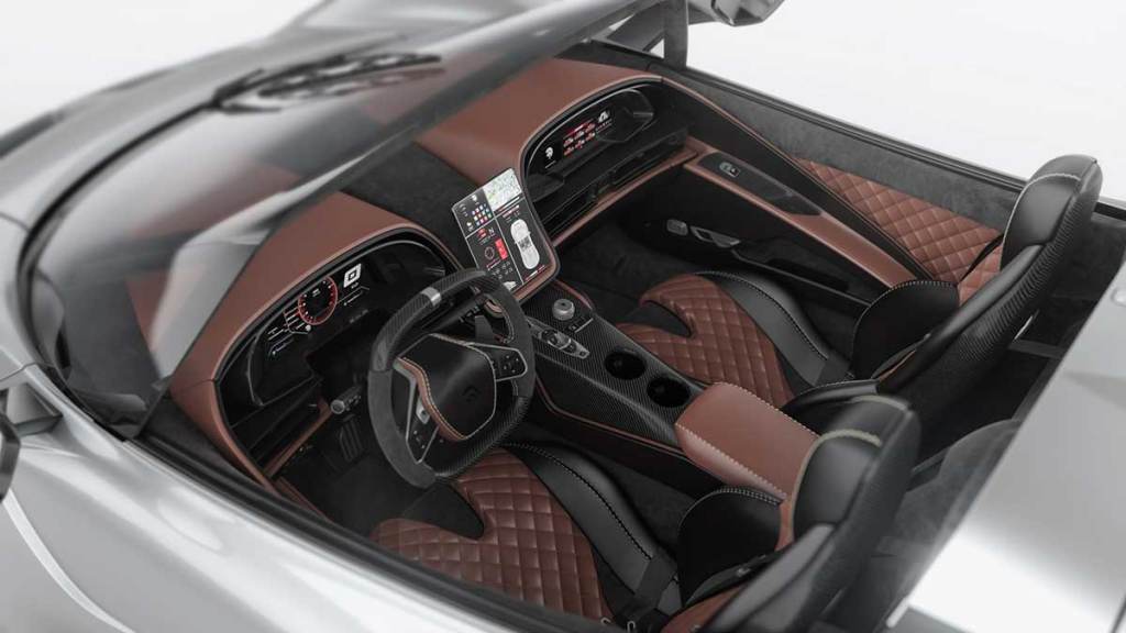 Ares Modena Speedster intérieur