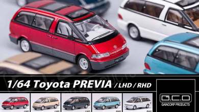 1/64 Toyota Previa GCD Gaincorp Product