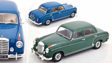1/18 Mercedes 220 S KK-Scale