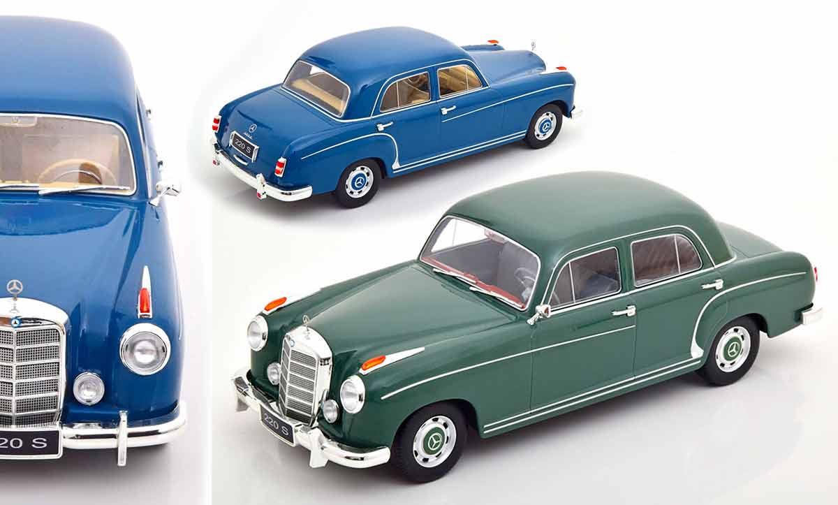 1/18 Mercedes 220 S KK-Scale