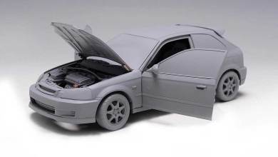 1/18 Honda Civic Type R EK9 Motorhelix