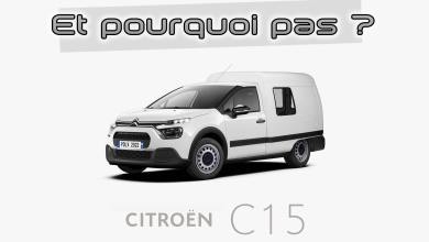 Nouveau Citroën C15 PDLV
