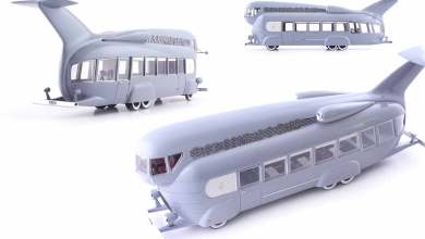 1/43 Jack Conrad Band Bus AutoCult