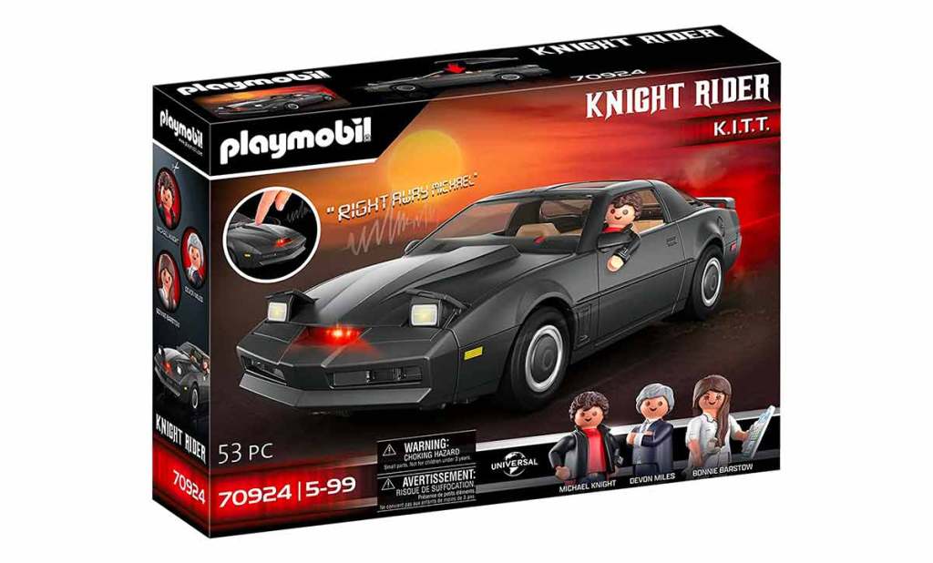 Playmobil : K.I.T.T., de la série K2000 est bientôt disponible