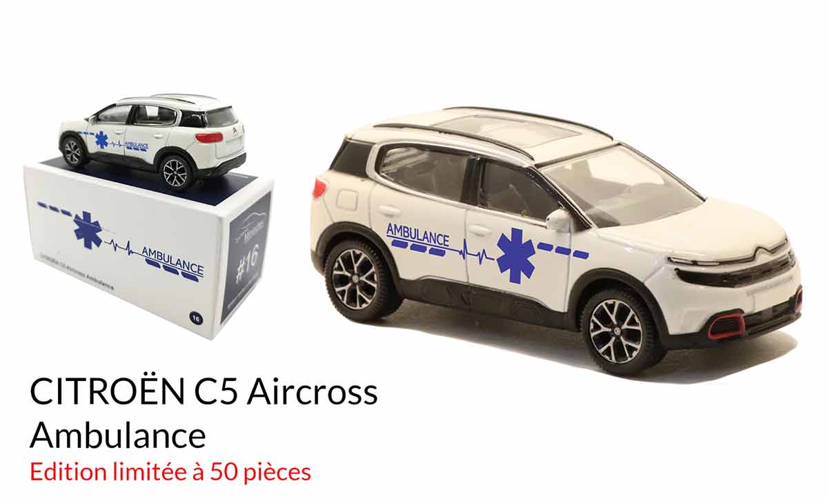 1/64 Citroën C5 Aircross Ambulance Les Petites Mininches