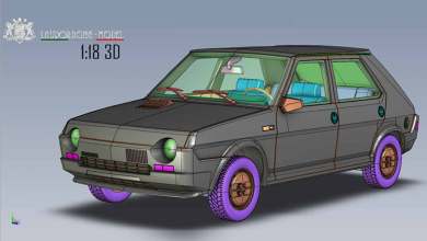 1/18 Fiat Ritmo 60 CL Laudoracing