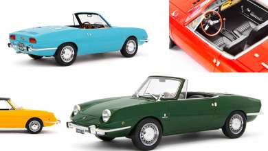 1/18 Fiat 850 Sport Spider Laudoracing