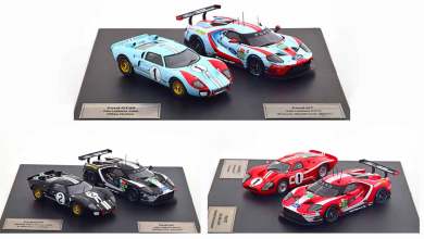 1/43 IXO Coffret Ford GT