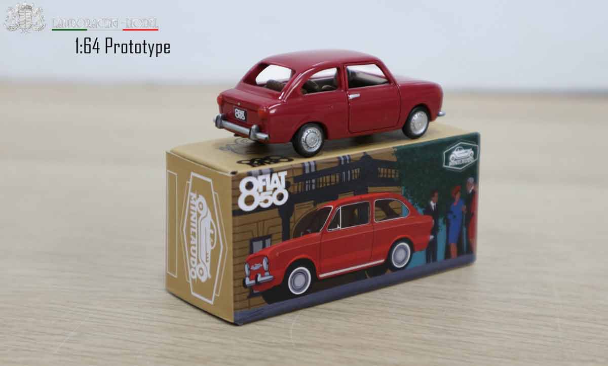 1/64 Fiat 850 MiniLaudo